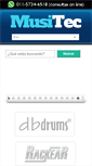 Mobile Screenshot of musitec.com.ar